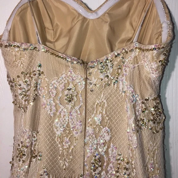NOX NARIANNA MERMAID STAPLESS GOLD BEAUTIFUL CRAFTED SIZE SMALL 55” L W.16” $ 60 - Picture 12 of 12